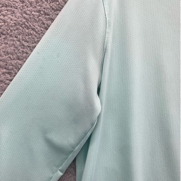 UNDER ARMOUR Womens Heat Gear Long Sleeve Activewear Top - Mint Green Sz Large - Picture 11 of 11